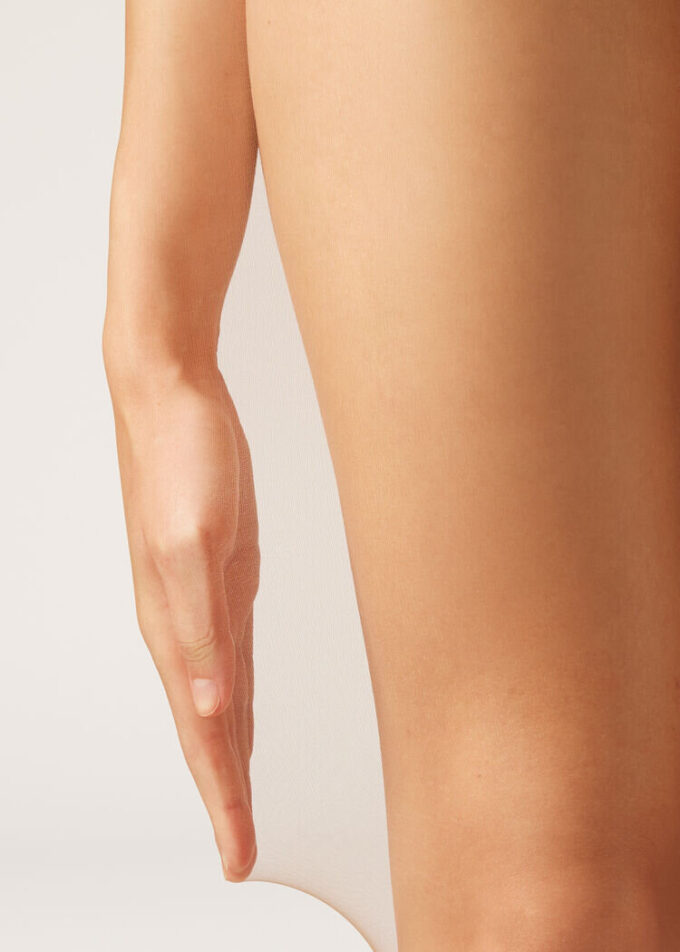 Transparente, matte, Resistant-8-Den-Strumpfhose