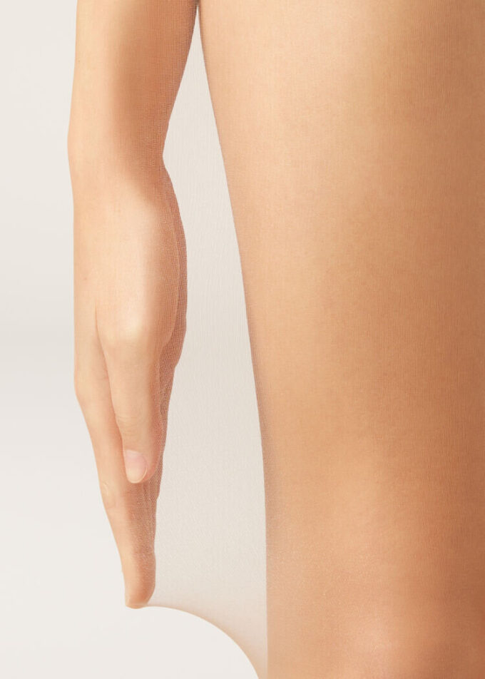 Transparente, matte, Resistant-8-Den-Strumpfhose