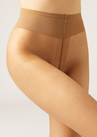 Transparente, matte Second-Skin-Strumpfhose, Resistant, 15 Denier