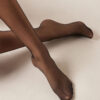 Transparente, matte Strumpfhose mit Make-up-Effekt, 15 Denier