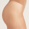 Transparente Strumpfhose mit offener Spitze