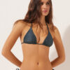 Triangel-Bikinioberteil Glowing Python