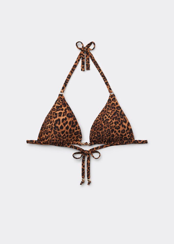 Triangel-Bikinioberteil „Wild Animalier“ Triangel-Bikinioberteil „Wild Animalier“