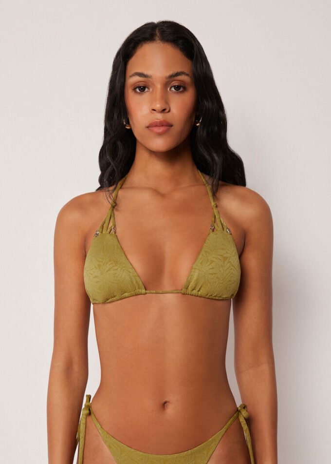 Triangel-Bikinioberteil „Wild Jungle“