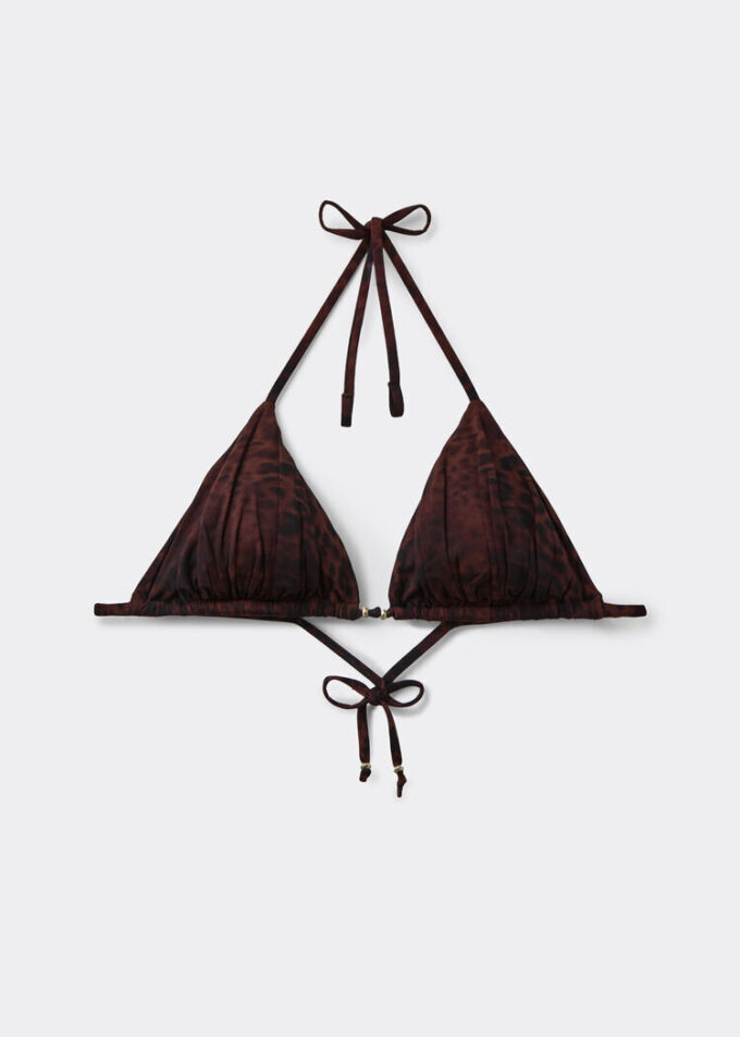 Triangel-Bikinioberteile Dark Animalier Triangel-Bikinioberteile Dark Animalier