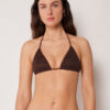 Triangel-Bikinioberteile Metallic Glow