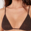 Triangel-Bikinioberteile Metallic Glow