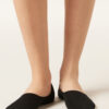 Unisex-Sichtlose Socken aus Baumwolle und Leinen