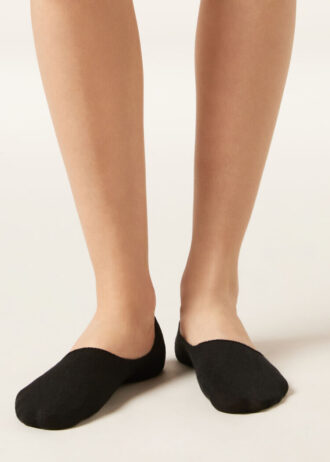 Unisex-Sichtlose Socken aus Baumwolle und Leinen