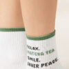Wellness-Socken mit Botschaft